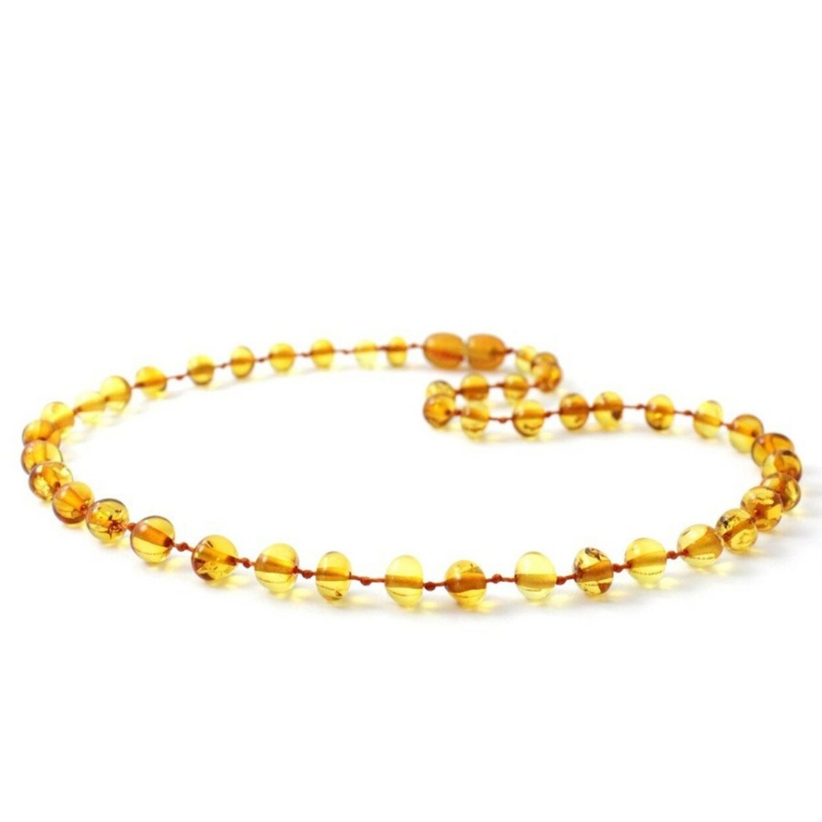 Baltic Amber Necklaces & Amber Bracelets Zebra Babies | Amber Necklace Honey | Baby 32Cm