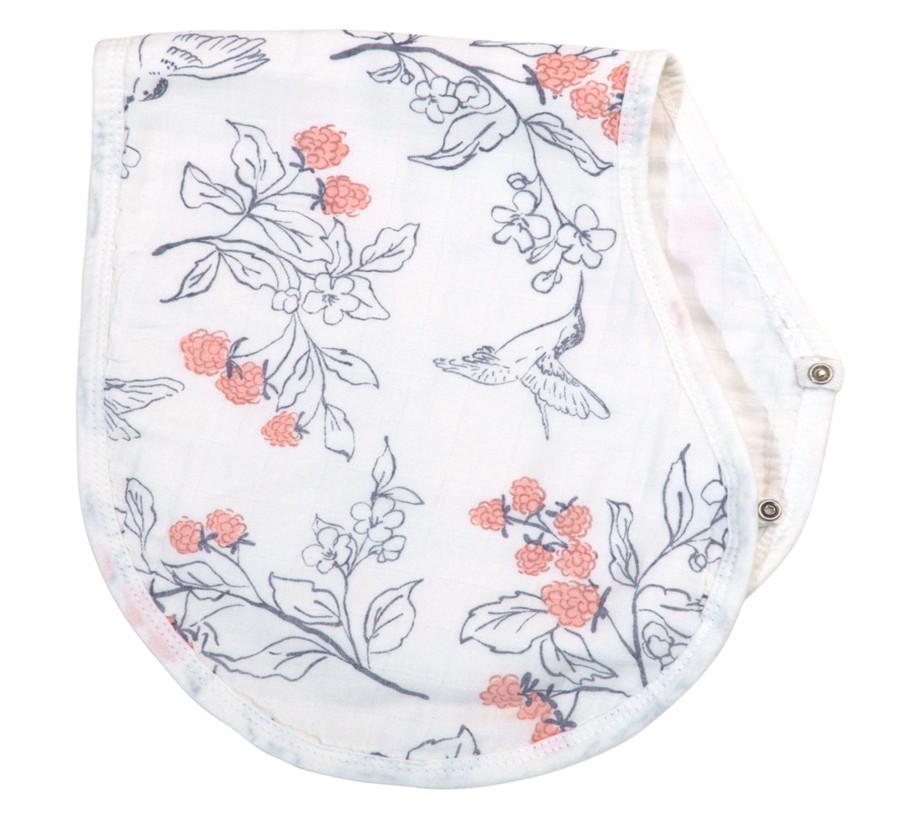 Burp Cloths & Dribble Bibs Zebra Babies | Burp Cloth Bib Organic Bamboo Cotton Hummingbird