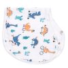 Burp Cloths & Dribble Bibs Zebra Babies | Burp Cloth Bib Organic Bamboo Cotton Dinosaurs