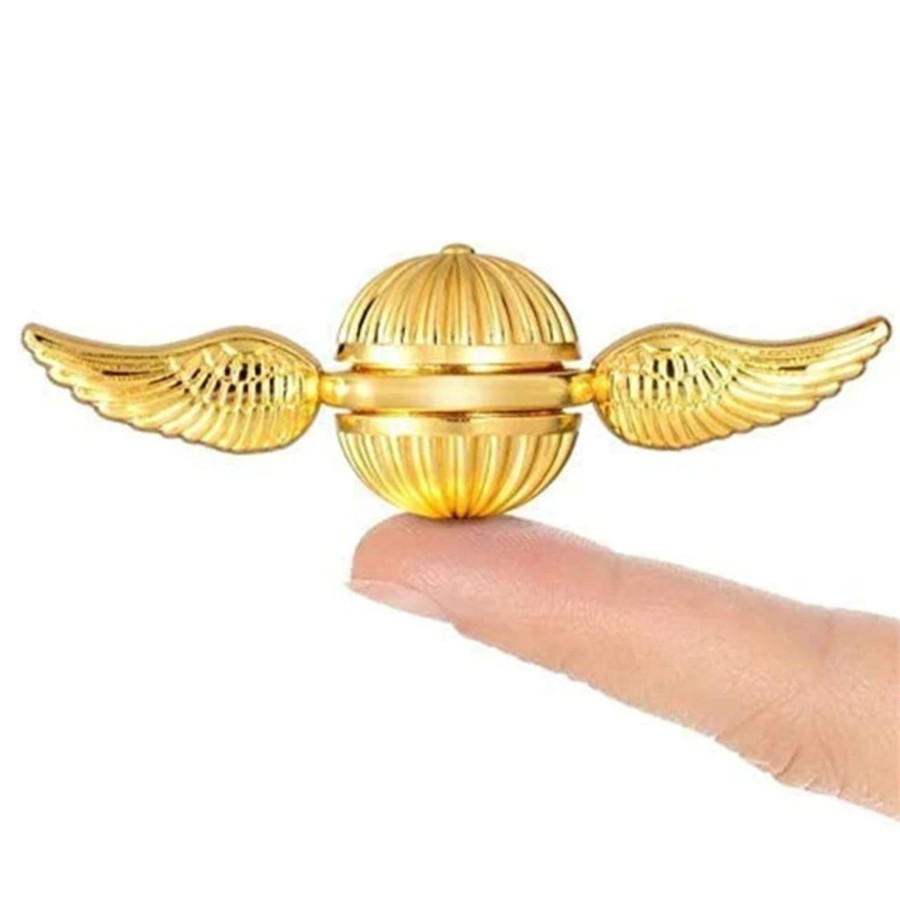 Sensory Stuff Zebra Babies | Gold Snitch Fidget Spinner Ball