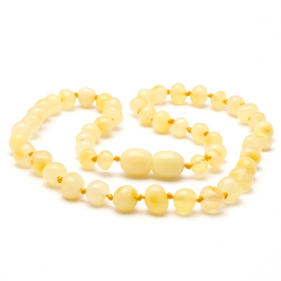 Baltic Amber Necklaces & Amber Bracelets Zebra Babies | Amber Necklace Milky | Baby 32Cm