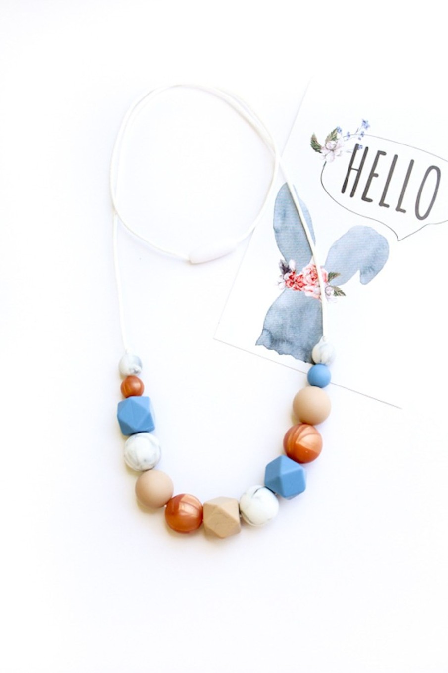 Silicone Jewellery Zebra Babies | Caroline Necklace