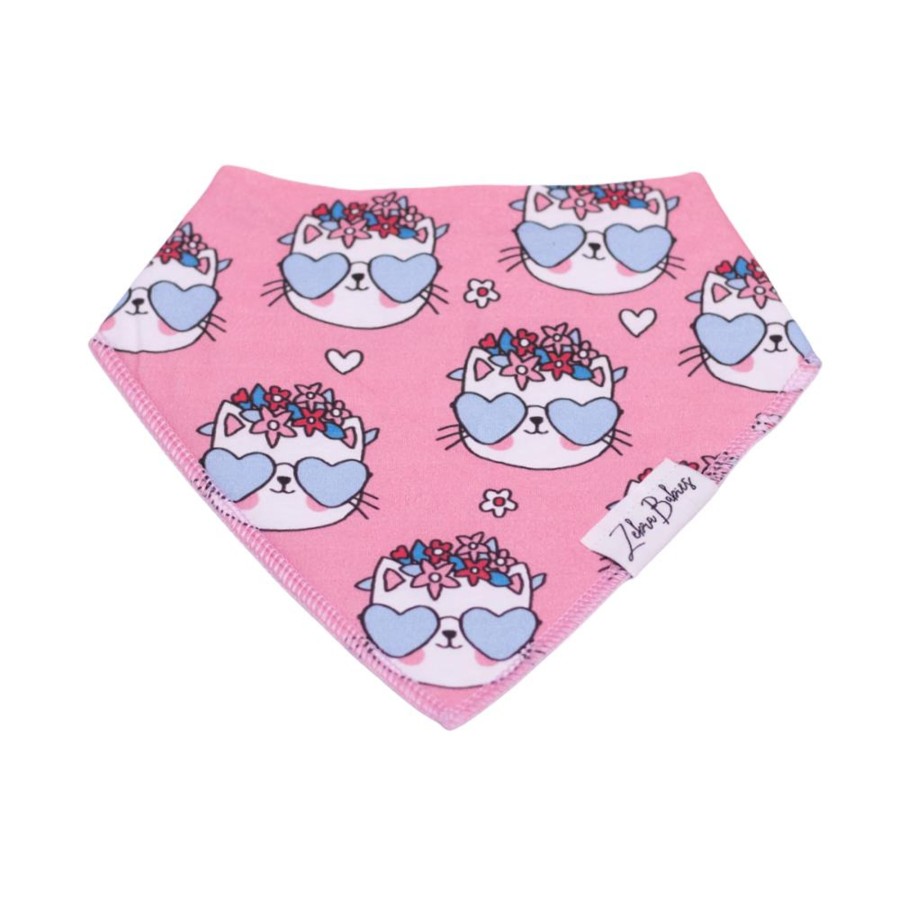 Burp Cloths & Dribble Bibs Zebra Babies | Dribble Bib Bandana Bib Cool Cats