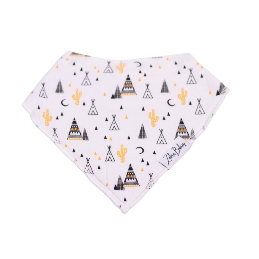 Burp Cloths & Dribble Bibs Zebra Babies | Dribble Bib Bandana Bib Desert Moon